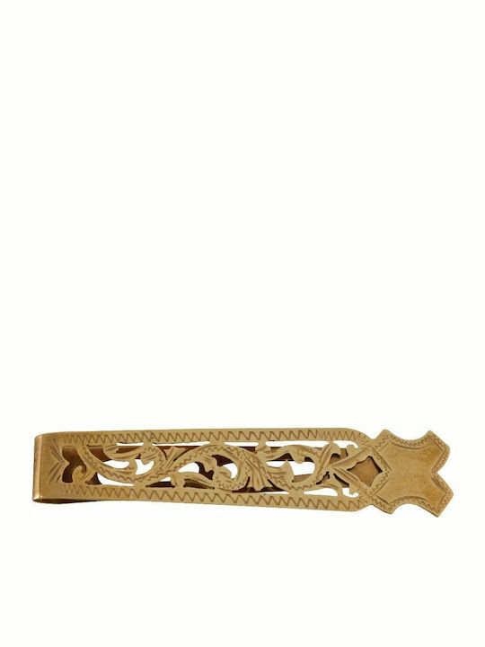 Mertzios.gr Clips pentru cravată din Aur 14K în culoarea Auriu