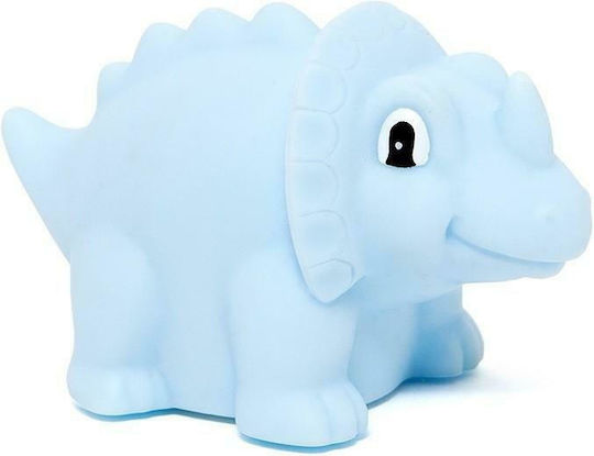 Petit Monkey Kids Decorative Lamp Dino Blue 12x8cm