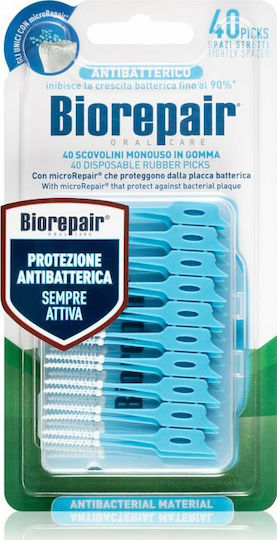 BioRepair Soft Pick Μεσοδόντιες Οδοντογλυφίδες Fine Μπλε 40τμχ