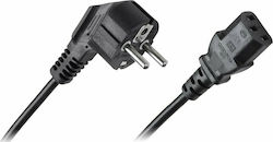 DM Pro Schuko - IEC C13 Cable 5m Μαύρο DM-2772-5 DM Pro Schuko - IEC C13 Cable 5m Μαύρο DM-2772-5