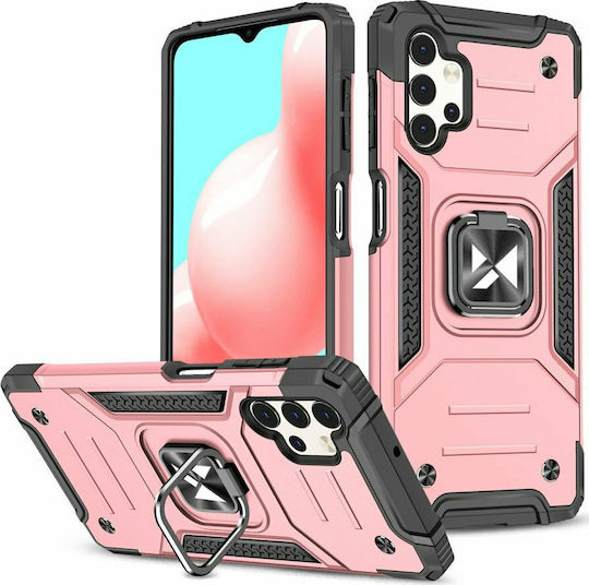 Wozinsky Ring Armor Back Cover Πλαστικό Ροζ (Galaxy A32 4G)