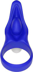Lovetoy Power Clit Silicone Cockring Blue