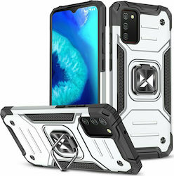 Wozinsky Ring Armor Back Cover Πλαστικό Ασημί (...
