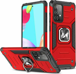 Wozinsky Ring Armor Back Cover Plastic Roșu (Ga...