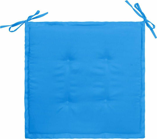 vidaXL Garden Chair Cushions Blue 4 Pieces 50x50 cm