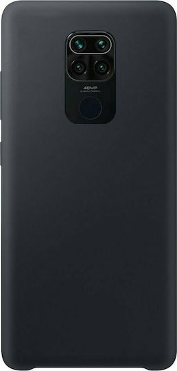 Hurtel Soft Flexible Back Cover Σιλικόνης Μαύρο (Redmi Note 9)
