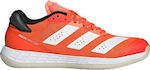 Adidas Adizero FastCourt 2.0 Ανδρικά Αθλητικά Παπούτσια Βόλλεϊ Πορτοκαλί