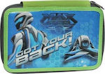 Gim Max Steel Pencil Case Full with 2 Compartments Multicolored