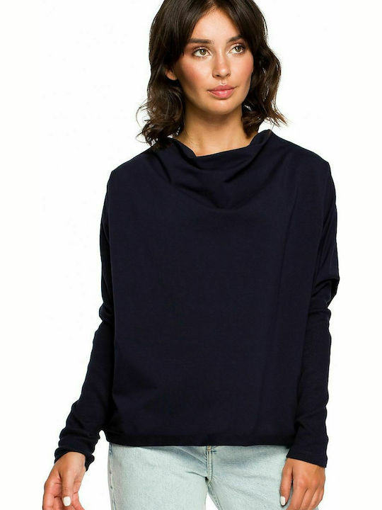 BeWear Women's Sweatshirt Navy Blue