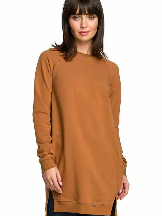 BeWear Women's Long Sweatshirt Brown