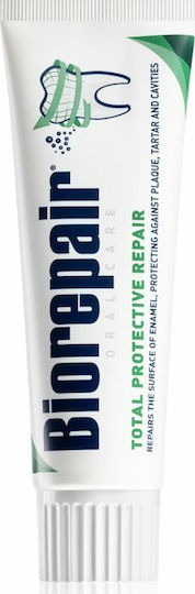 BioRepair Total Protective Repair Toothpaste for Ulitis , Plaque & Cavities 75ml