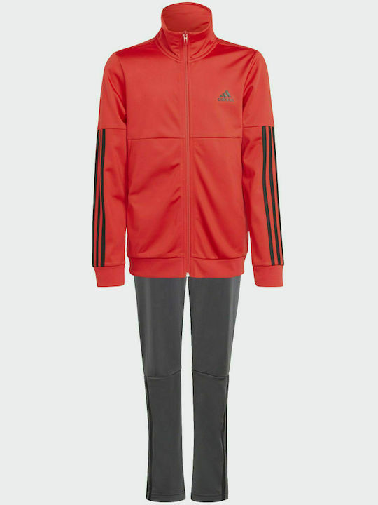 Adidas Kids Sweatpants Set Red 2pcs