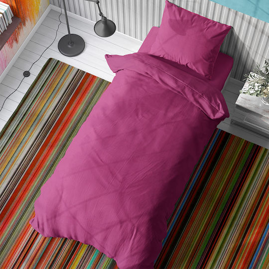 Dimcol Duvet Single 160x240cm Solid Fuchsia 300 GSMGsm
