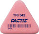 Factis Γόμα για Μολύβι Tri 342 Ροζ