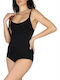 Bodyboo BB1040 Frauen Bodysuit Schwarz