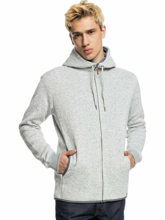 Quiksilver Keller Ανδρική Ζακέτα Πλεκτή με Κουκ...
