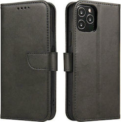 Hurtel Magnet Elegant Book Δερματίνης Μαύρο (Ga...