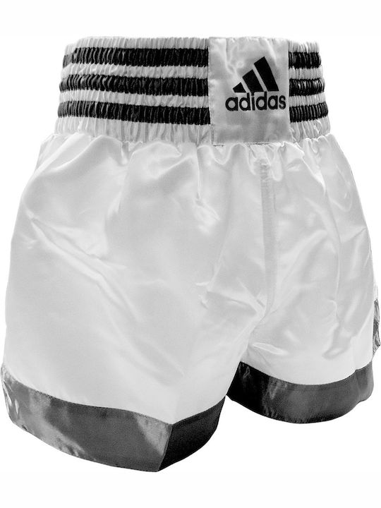 Adidas Shorts Kick/Thai-Boxen Weiß