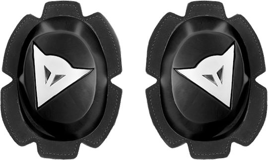 Dainese Pista Rain Knee Sliders Ξύστρες Στολής Αναβάτη Μοτοσυκλέτας Μαύρο Χρώμα