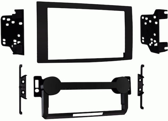 Πρόσοψη 2 Din για Jeep Grand Cherokee / Chrysler Cruiser για Jeep Grand Cherokee 2005 2010