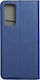 Forcell Smart Book Δερματίνης Navy Μπλε (Huawei P Smart 2021)