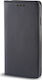 Buchen Sie Synthetisches Leder 2mm Schwarz (Redmi Note 10 Pro)
