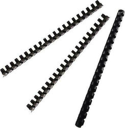 DSB Plastic Spine / Spiral Bookbinding 12mm Plastic Spiral Black 12mm DSB Plastic Spine / Spiral Bookbinding 12mm Plastic Spiral Black 12mm