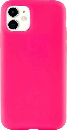 Back Cover Σιλικόνης 1mm Φούξια (iPhone 12 mini)