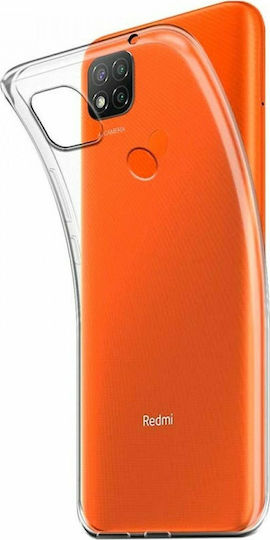 Back Cover Σιλικόνης 2mm Διάφανο (Redmi 9C)