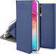 Book Piele artificială Albastru (Galaxy A02s)