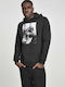 F*Ck World MT338 Sweatshirt with Hood Black