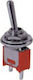 On-Off switch Toggle Silver 1pcs