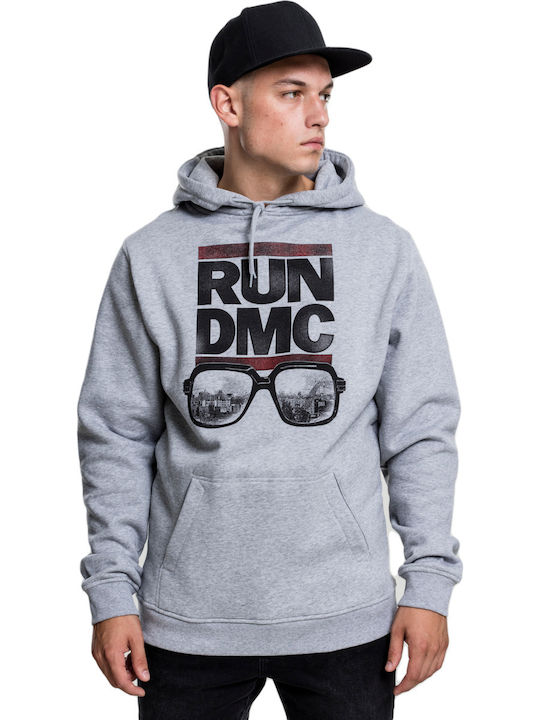 Run Dmc MT415 Суитшърт с Качулка Сив цвят Heather