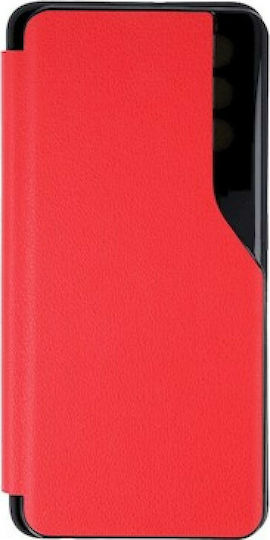 Hurtel Book Piele artificială Roșu (Poco M3 / Redmi 9T)