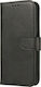 Hurtel Book Synthetic Leather Black (Huawei P40 Lite 5G)