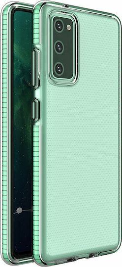 Hurtel Back Cover Σιλικόνης 1mm Τιρκουάζ (Galaxy S20 FE)