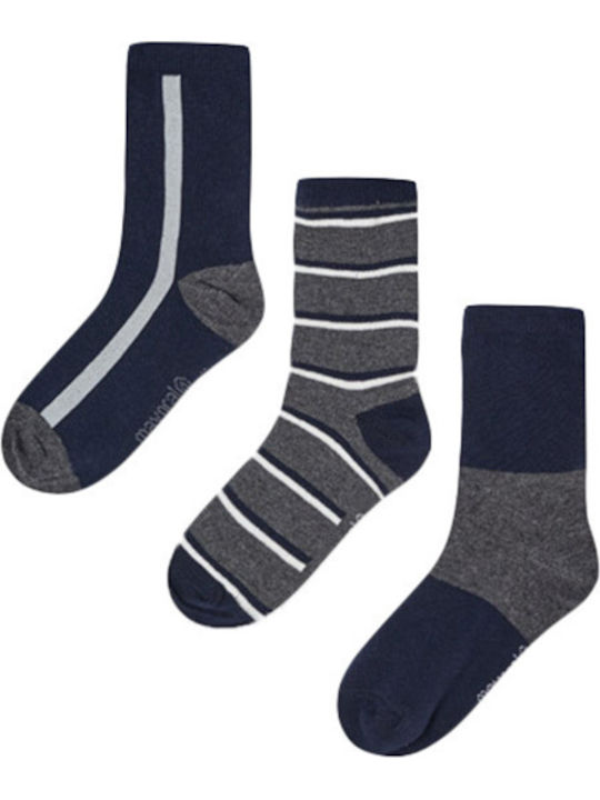 Mayoral Boys 3 Pack Knee-High Socks Blue
