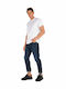 A Staq Ανδρικό Παντελόνι Τζιν με Slim Straight Εφαρμογή Μπλε