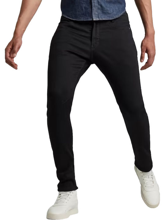 G-Star Raw D-staq 3d Pantaloni Blugi pentru Bărbați Elastic Slim Fit Negru