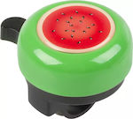 M-Wave Watermelon Kids' Bicycle Bell Green