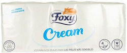 Foxy Cream 9x10 Χαρτοπετσέτες 4 Φύλλων