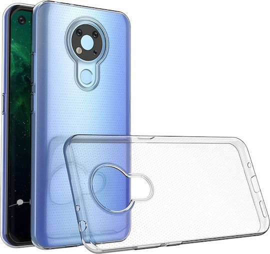 Ultra Slim 0.5mm Back Cover Silicon 0.5mm Transparent (Nokia 3.4)