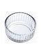 Pyrex Φόρμα Ζαχαροπλαστικής για Σουφλέ Γυάλινη 10x10εκ.