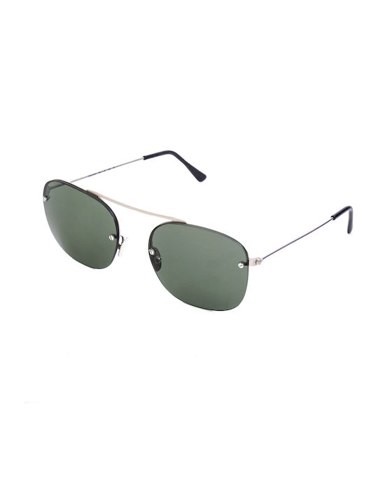 L.G.R. Maasai Unisex Sunglasses with Metal Frame Black 01 MAASA-BLACK01
