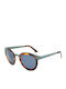 L.G.R. Felicite Unisex Sunglasses with Plastic Frame Blue 39
