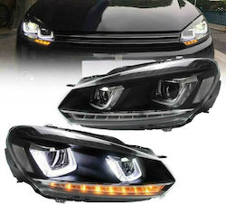 Lumini Frontale Volkswagen Golf 08-12 2 Bucăți Lumini Frontale Volkswagen Golf 08-12 2 Bucăți