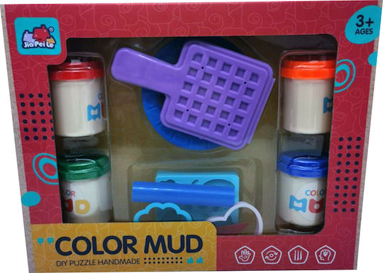 Пластелин - Игра Mud Diy Пъзел за 3+ Години 4 Бр