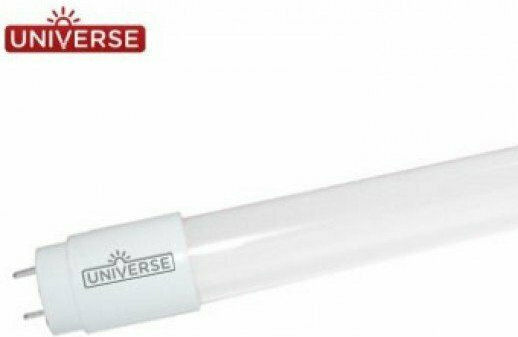Universe Λάμπα LED 9W Τύπου Φθορίου 60εκ. για Ντουί G13 και Σχήμα T8 Φυσικό Λευκό 875lm