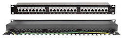 Patch Panel για Rack 1U 19" με Οδηγο Καλωδιων SUT 04.024.0080 Patch Panel για Rack 1U 19" με Οδηγο Καλωδιων SUT 04.024.0080