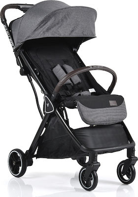 Cangaroo Easy Fold Kinderwagen Geeignet für Neugeborene Gray 108838